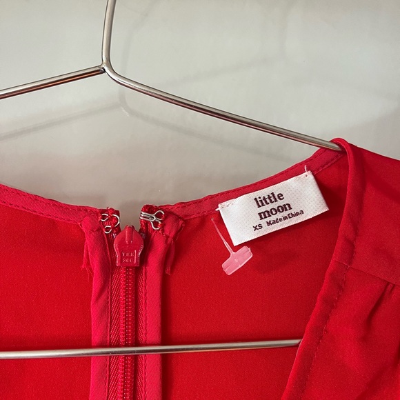 Aritzia Little Moon Red Dress - Picture 3 of 5